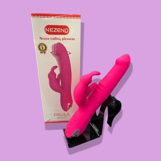 Vibrador vaginal y clitorial paula USB