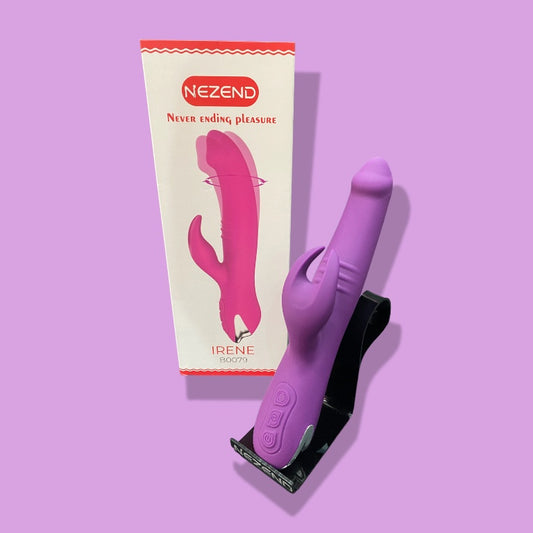 Vibrador vaginal y clitorial irene USB