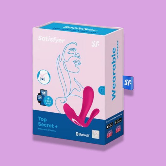 Vibrador clitorial, vaginal y anal Satisfyer Top secret+